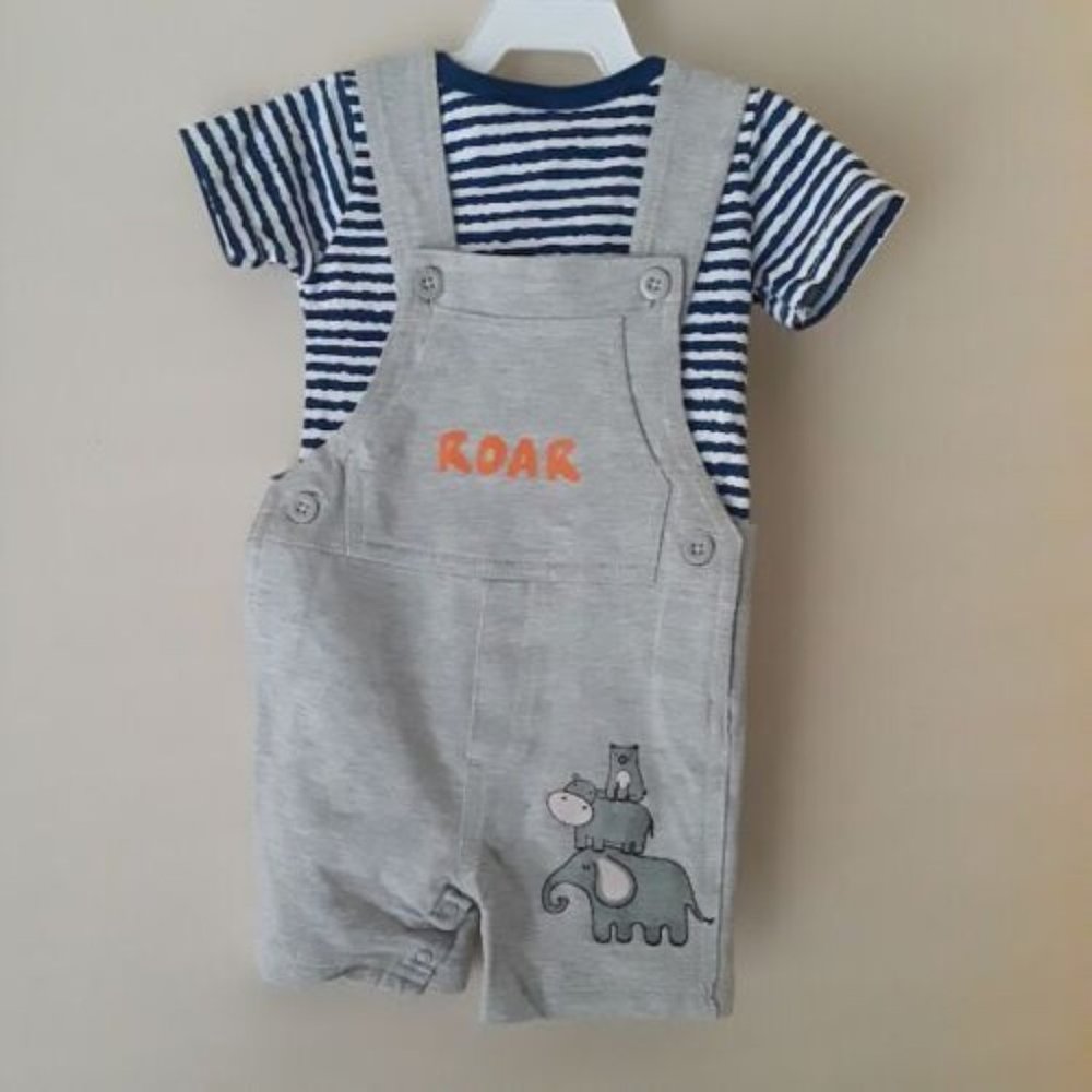 🛒3 for $15 Sale!!  ~LITTLE REBELS~ Infant Baby Boys Size 6/9 months
